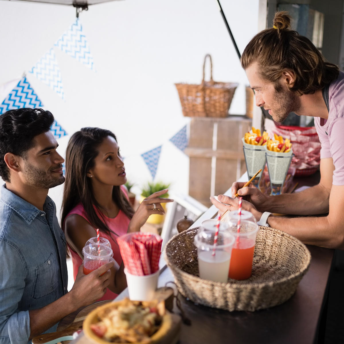 4XPOMMESHALTER - Silberfarben, Metall (9.5/16/9.5cm) - Relaxdays