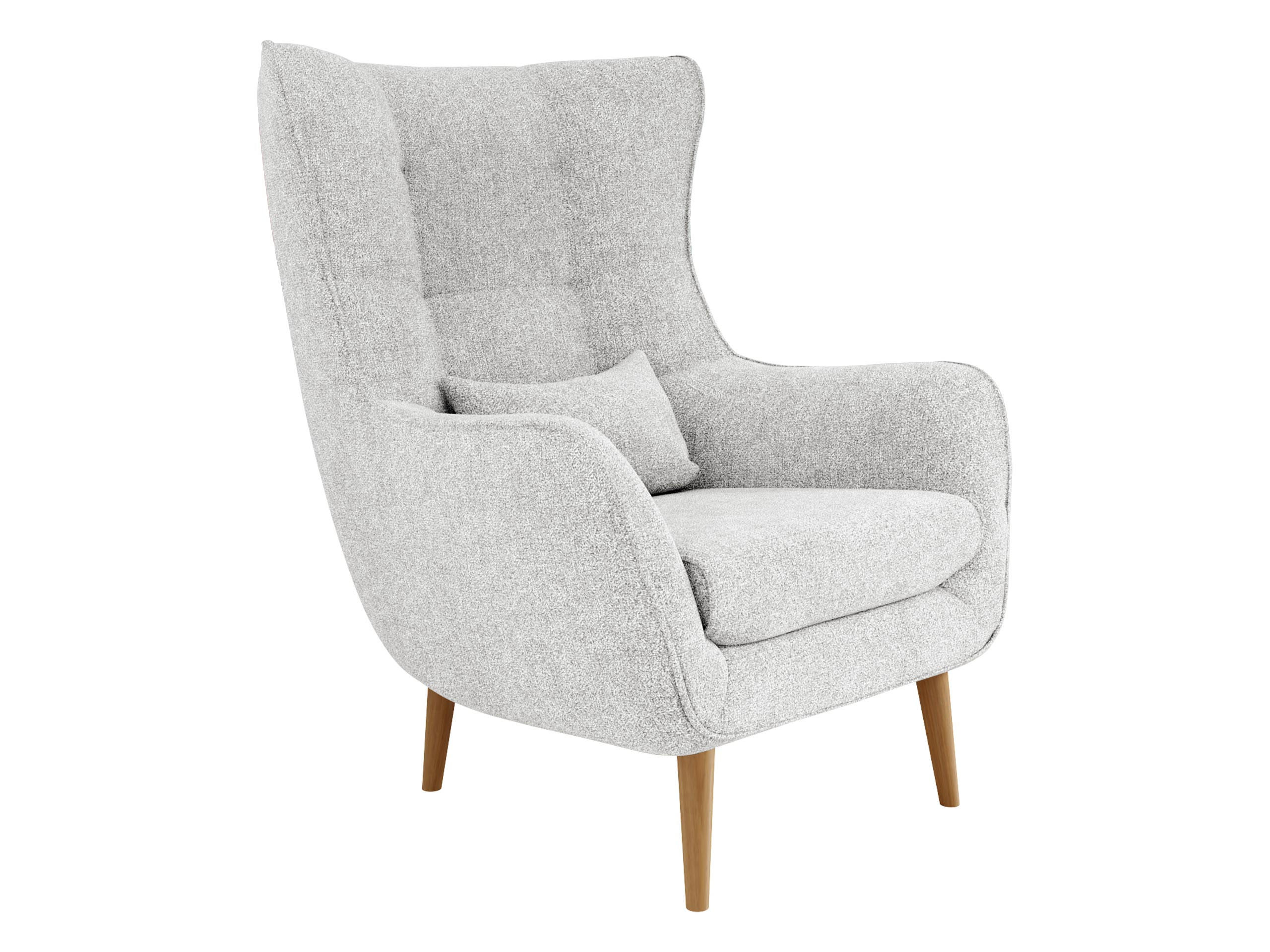 SESSEL Estjano - Beige/Hellgrau, Holz (80/106/95cm) - MIRJAN24