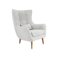 SESSEL Estjano - Beige/Hellgrau, Holz (80/106/95cm) - MIRJAN24