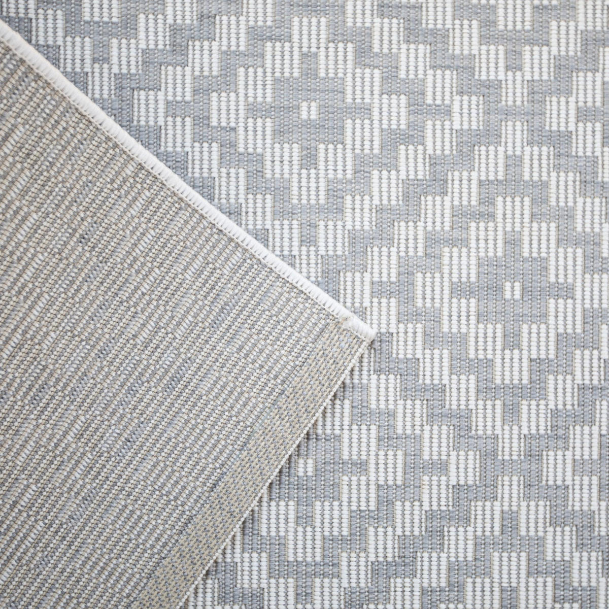 TEPPICH für Innen- und Außenbereiche grau - Grau, Textil (200/290cm) - AFK Living