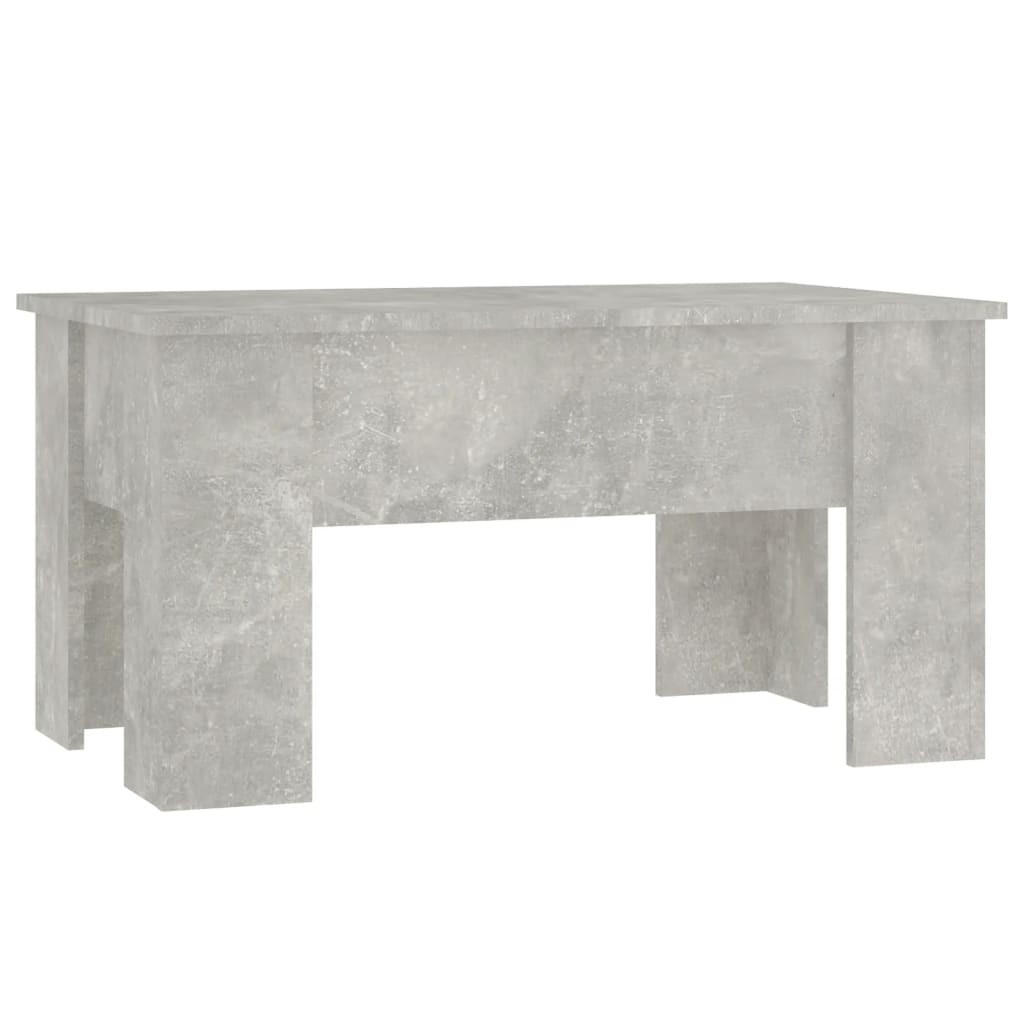 COUCHTISCH Betongrau 79x49x41 cm Holzwerkstoff - Grau, Holzwerkstoff (79/49/41cm) - furnicato