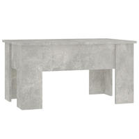 COUCHTISCH Betongrau 79x49x41 cm Holzwerkstoff - Grau, Holzwerkstoff (79/49/41cm) - furnicato