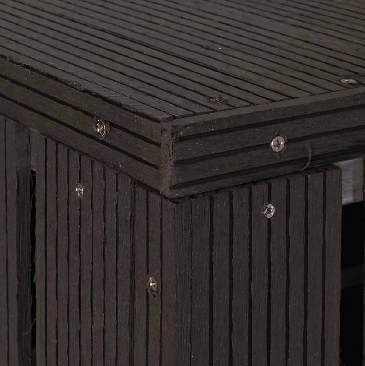 MÜLLTONNENBOX ERWEITERUNG Anthrazit - Anthrazit, Metall (66/115/76cm) - MCW