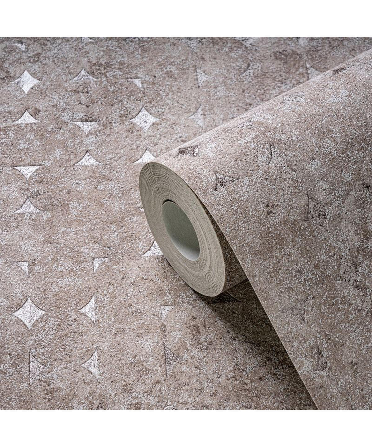 VLIESTAPETE Braun 53/1005 cm - Braun, Textil (53/1cm) - KUNSTLOFT