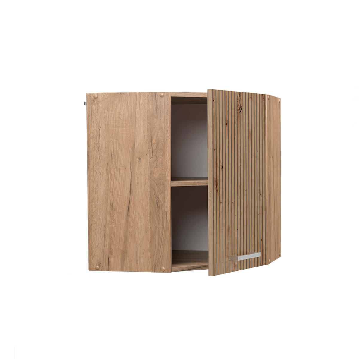 ECKHÄNGESCHRANK R-Line Artisan-Eiche 57 cm - Honigeiche/Eiche Wotan, Holzwerkstoff (57/60/34.1cm) - Vicco