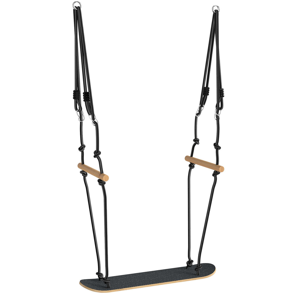 SCHAUKE DE-09349 Schwarz - Naturfarben, Holz (40/79cm) - ComfortXL