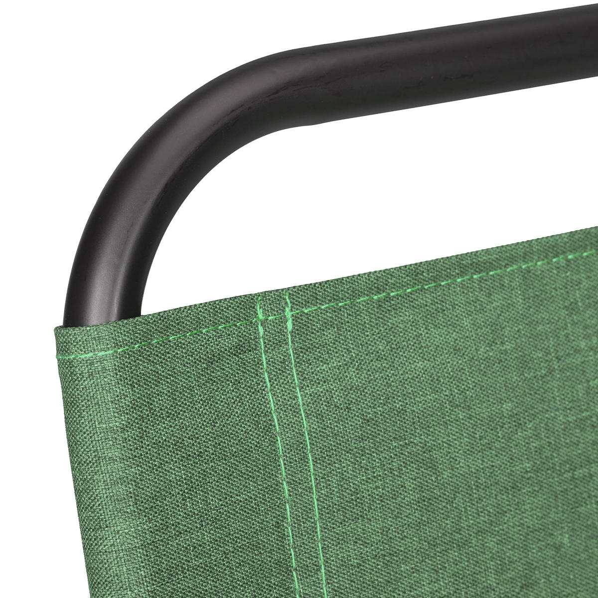 CAMPINGHOCKER - Grün, Textil/Metall (35/60/35cm) - Relaxdays