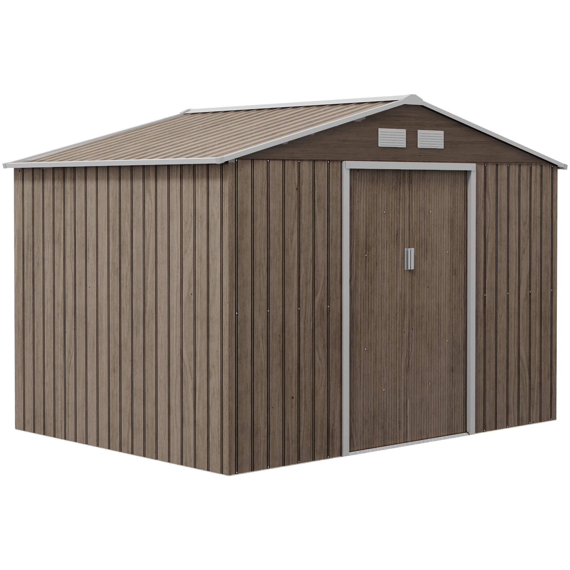 Outsunny ZÁHRADNÍ DOMEK s pultovou střechou, 4,9 m²