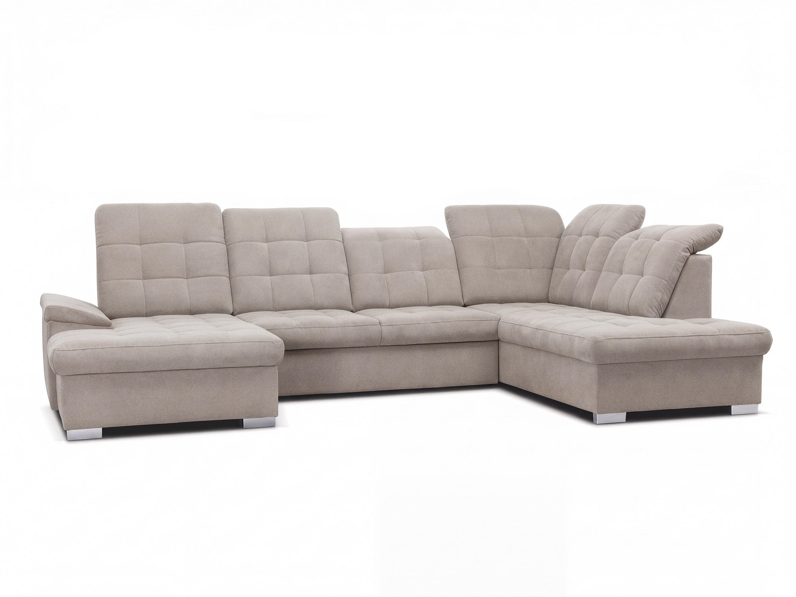 Idohome Wohnlandschaft Beige 322x87x220 cm