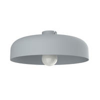 DECKENLEUCHTE - Grau, Metall (40/40/12cm) - Lumicom