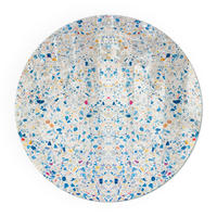 GLASPLATTE für Kamin Ø 60 cm - Weiß, Glas (60/60/0.4cm) - TULUP