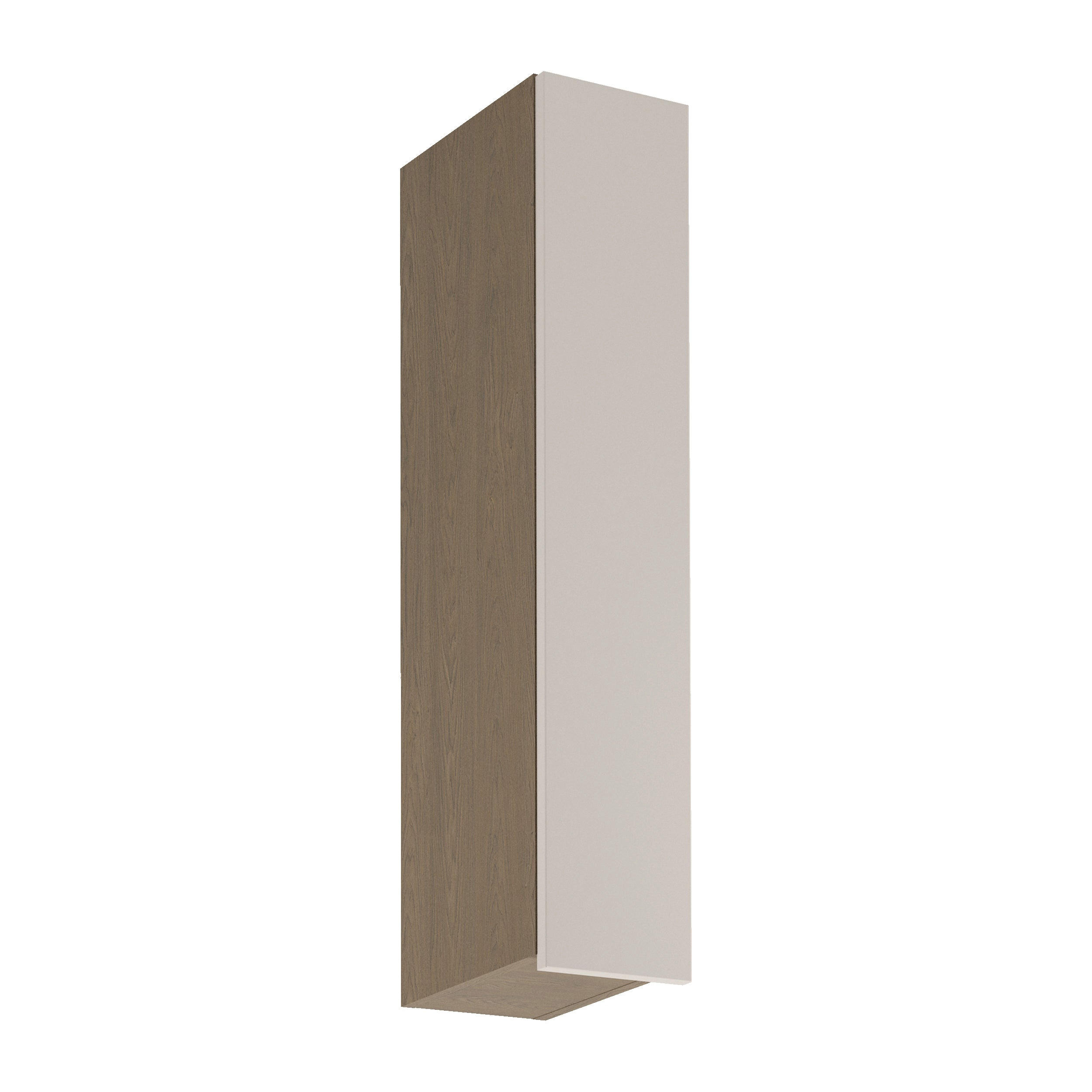 HÄNGESCHRANK G20 P/L – Sorento Beige – Beige / Eiche / Rechts - Eichefarben/Beige, Holzwerkstoff (20/100/32cm) - ROYAL24_MARKT