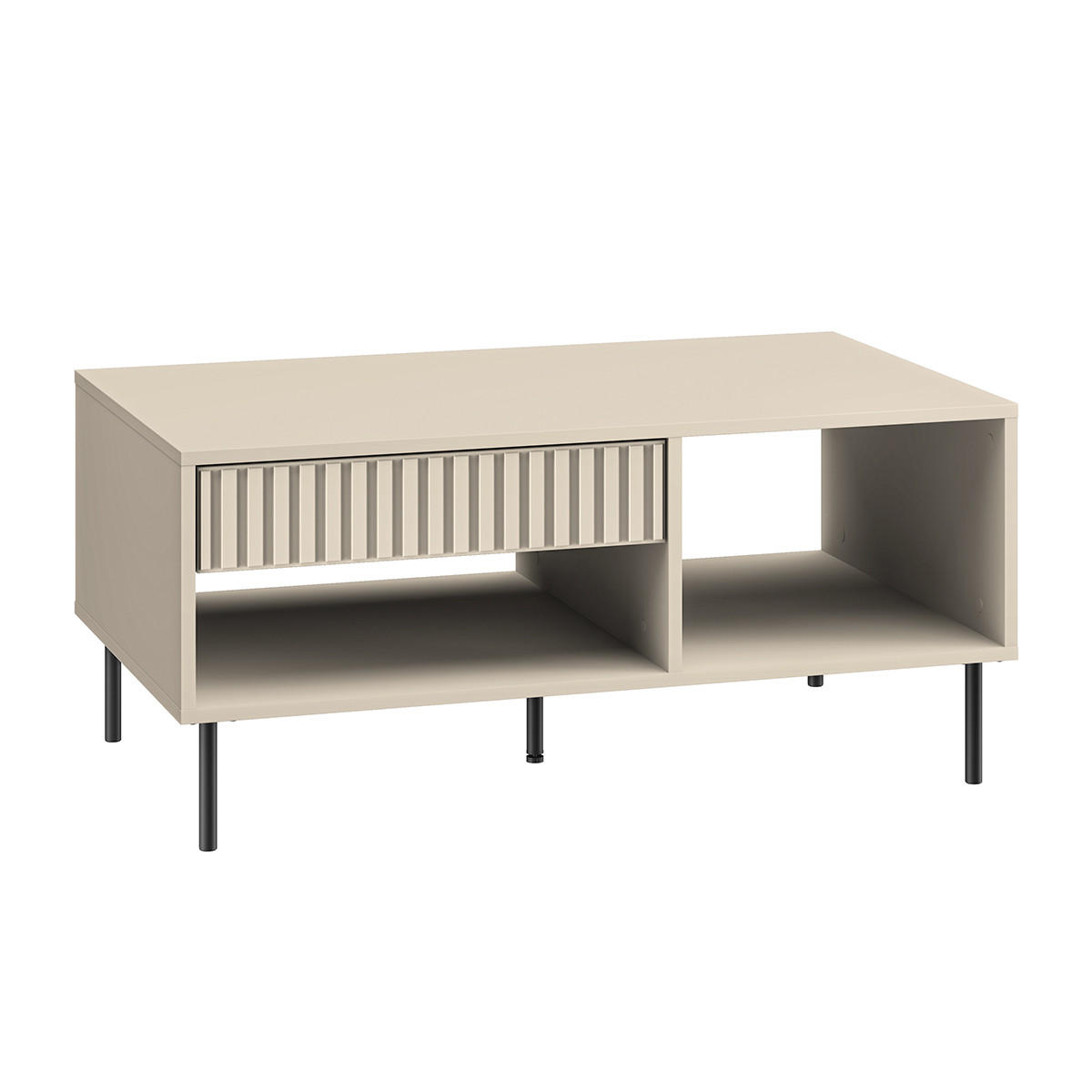 COUCHTISCH Nova Beige - Beige, Holzwerkstoff (60/100/45cm) - Petits-meubles