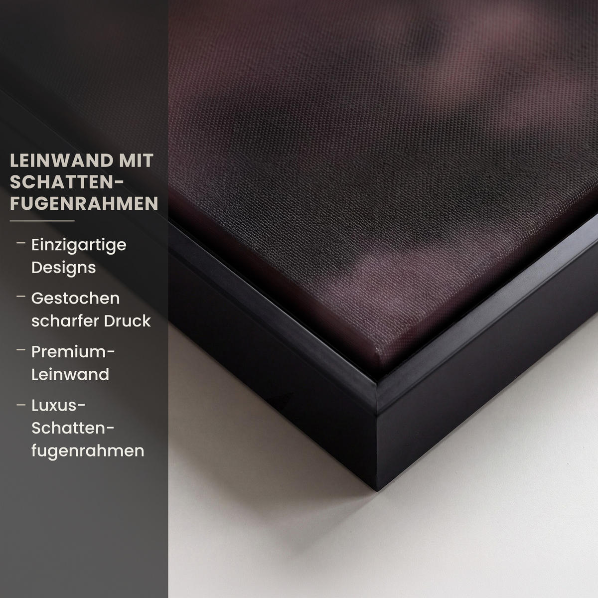 LEINWAND Bilder mit Rahmen - Schottischer Hochländer - Frühling - Hochland - 80x120 - Hellrosa, Textil (80/120cm) - MuchoWow