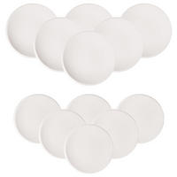 TELLER-SET NewMoon weiß 12er Set - Weiß, Keramik (1/1/1cm) - Villeroy & Boch