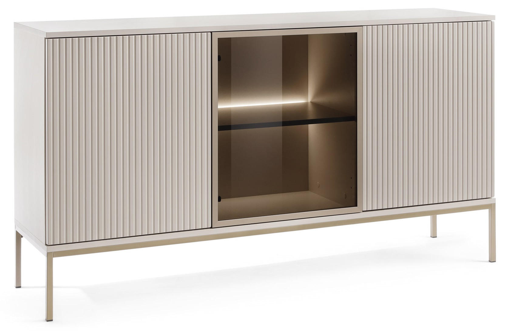 Emporius Kommode Beige 154x83x39 cm