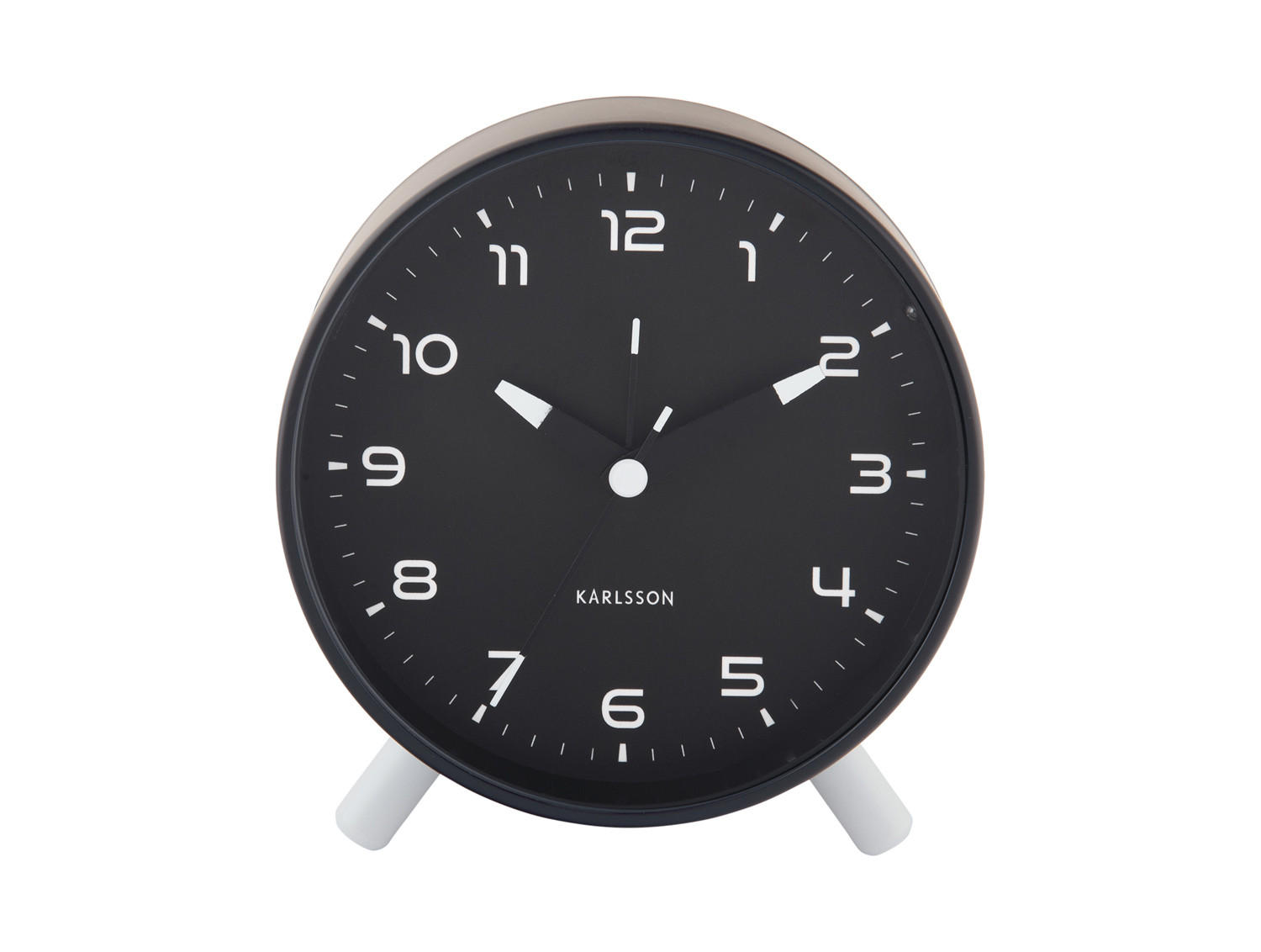WECKER Orgullo 5/11/12 cm - Schwarz, Metall (11/12/5cm) - Karlsson