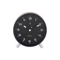 WECKER Orgullo 5/11/12 cm - Schwarz, Metall (11/12/5cm) - Karlsson