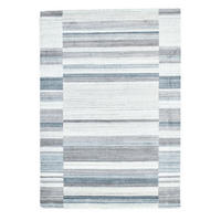 VISKOSETEPPICH Montana Luxury 200x300 cm - Grau, Textil (200/300cm) - THEKO