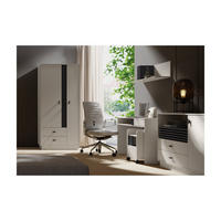 WOHNZIMMER Set 5-tlg. – ALLMO System – Kaschmir - Kaschmir, Holzwerkstoff (90/195/50cm) - hi-markt