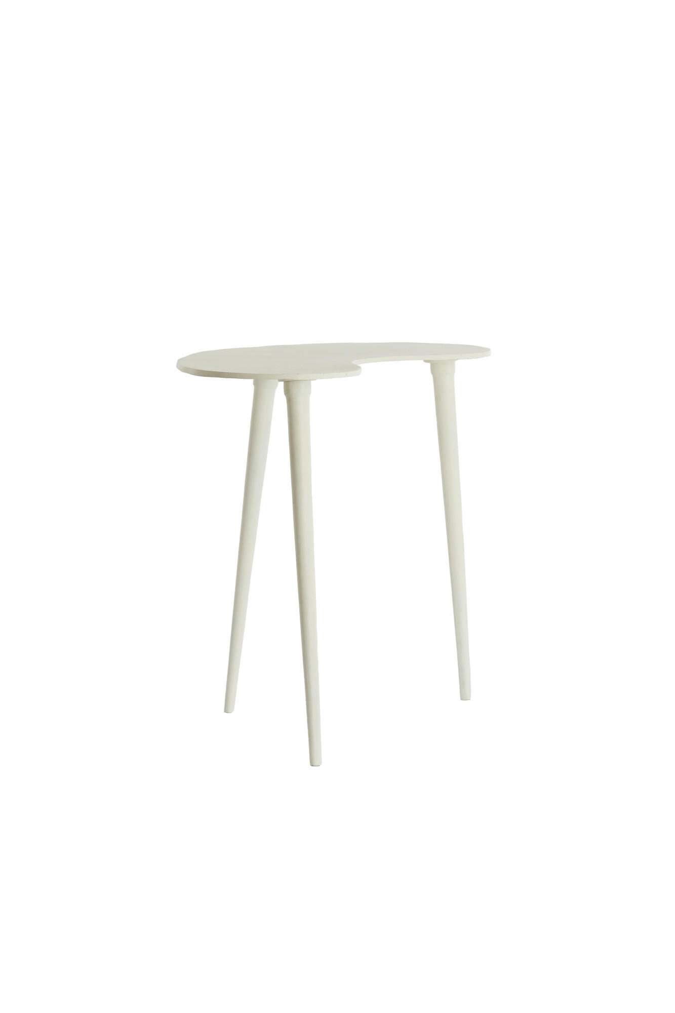 BEISTELLTISCH Linos Weiß 53/30/48 cm - Weiß, Metall (53/30/48cm) - Light & Living