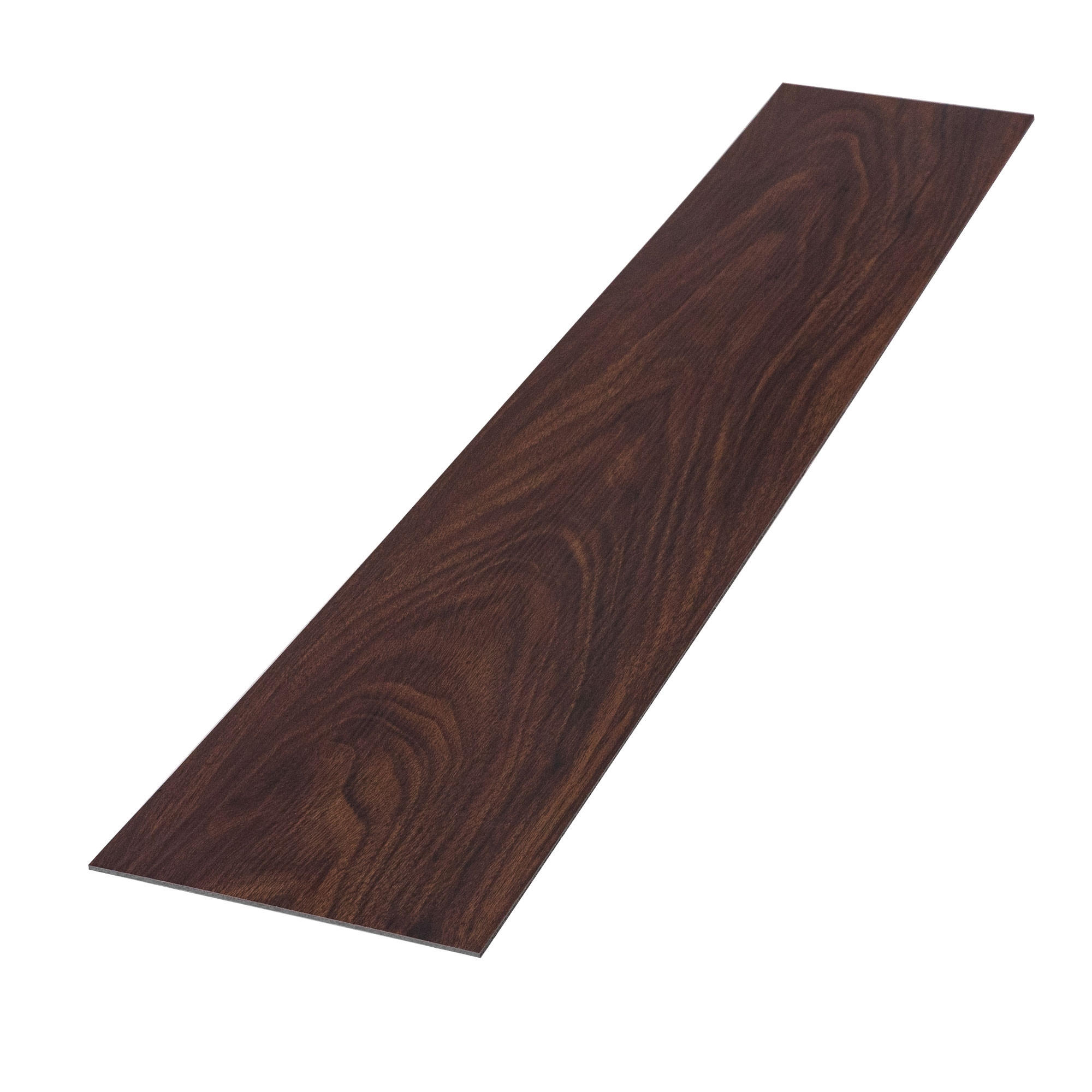 VINYLBODEN selbstklebend 4,46m²/32 Dielen Rot-Braun Nuss - Dunkelbraun, Kunststoff (91.5/15.3/91.5cm) - ML-DESIGN
