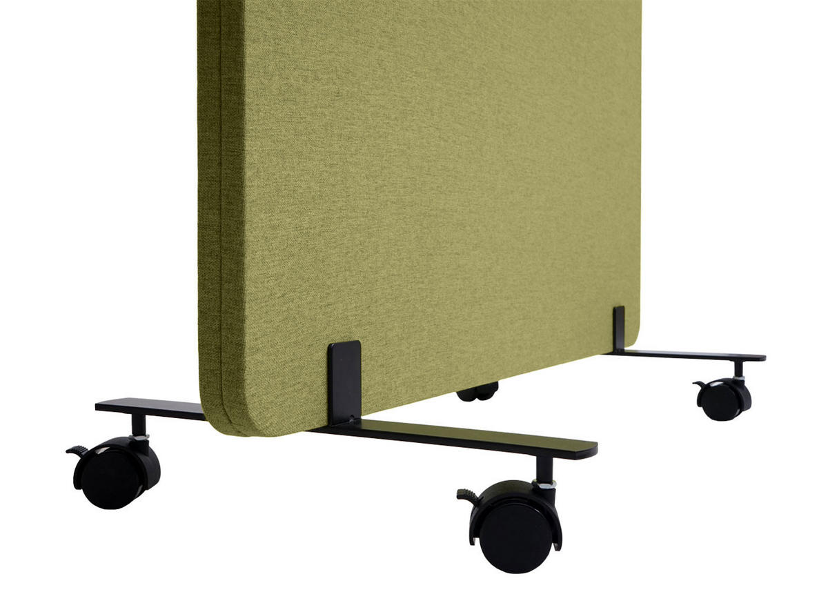 AKUSTIK-TRENNWAND Grün - Grün, Textil (80/167/39cm) - MCW