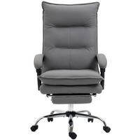 DREHSTUHL, Massage & Heizfunktion, ergonomisch, 66/74/114-121,5 cm, grau - Grau, Kunststoff (74/121.5/66cm) - Redom