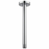 DUSCHARM Deckenmontage 30 cm Rund - Silberfarben, Metall (5/12.7/30cm)