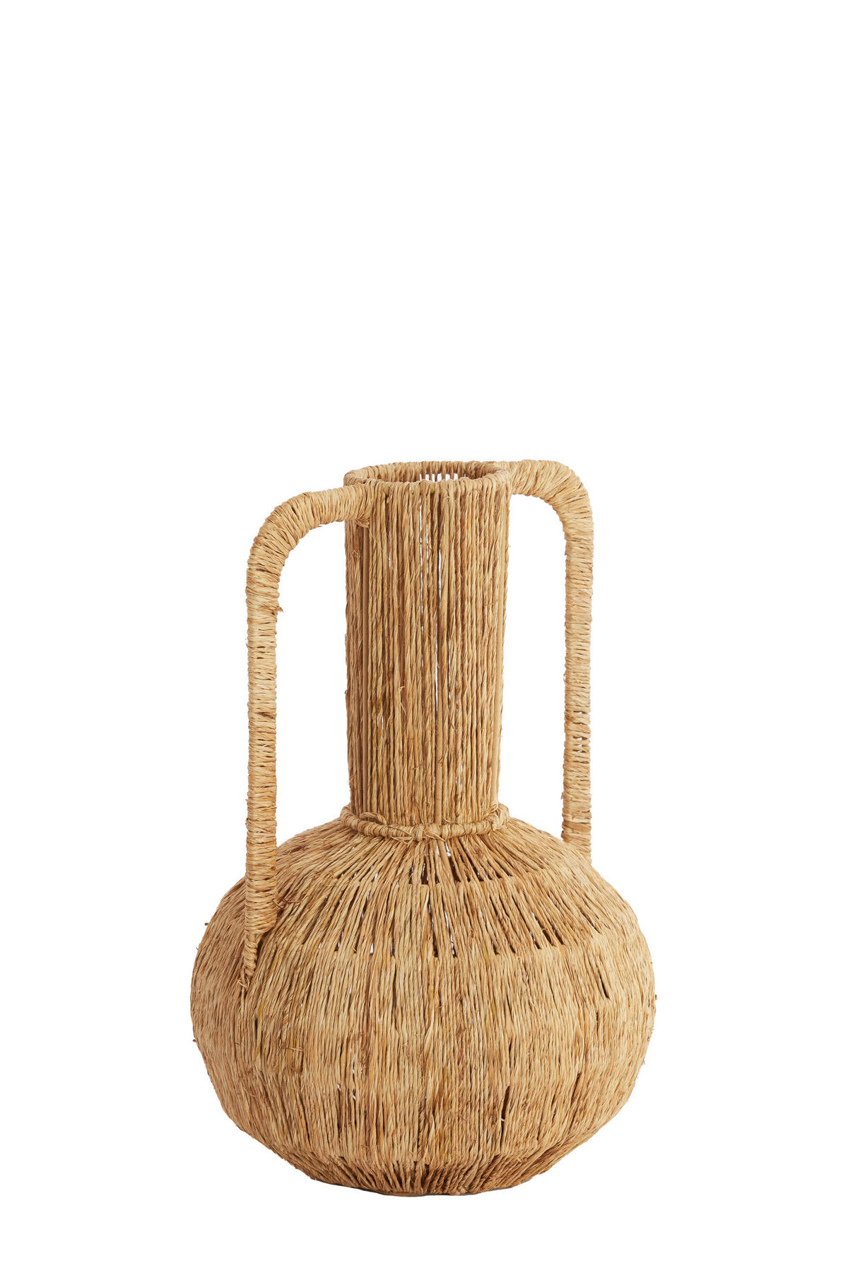 VASE Blenza - Braun - 24/24/37 cm - Braun, Textil (37cm) - Light & Living