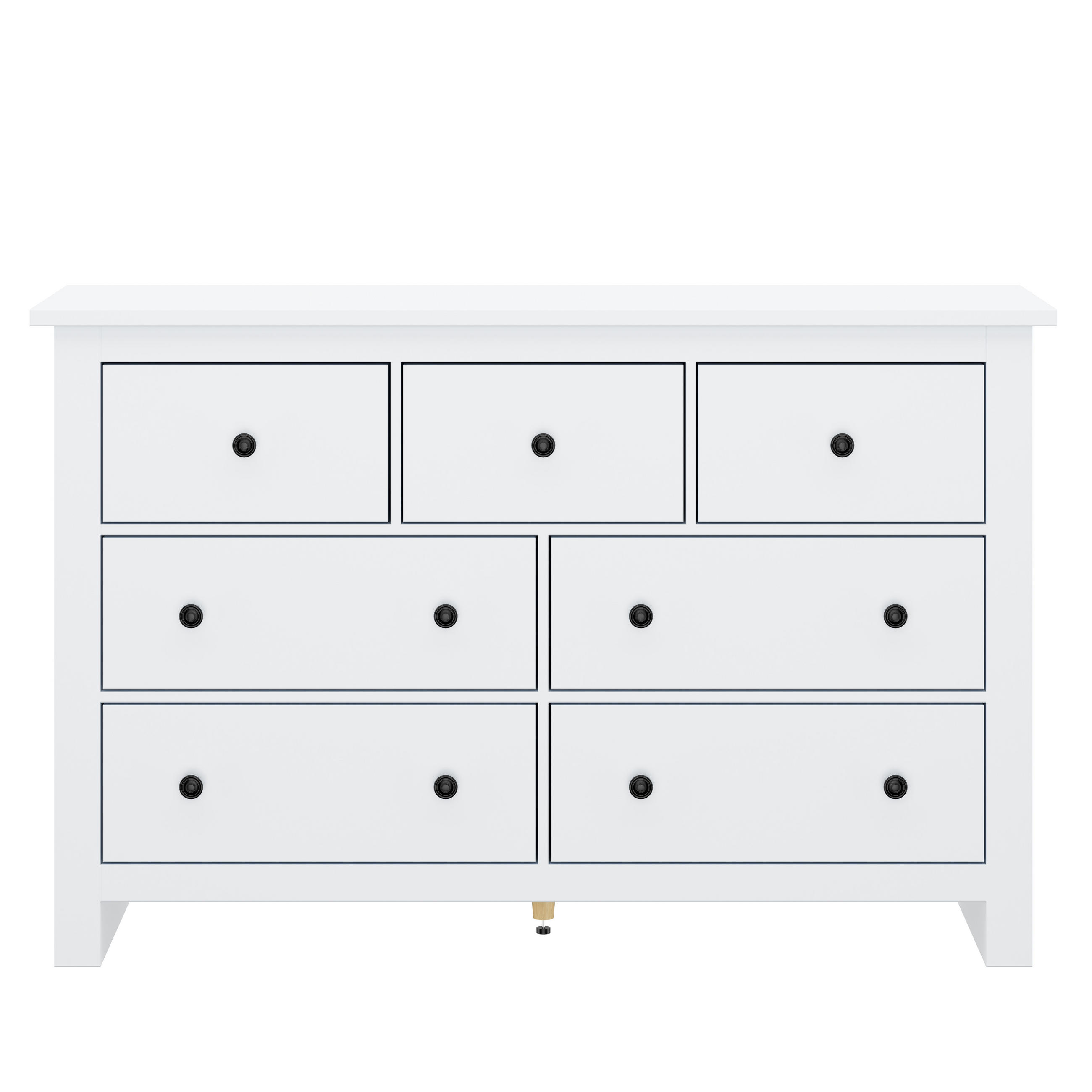 Pangivo Sideboard Weiß 152x89x40 cm