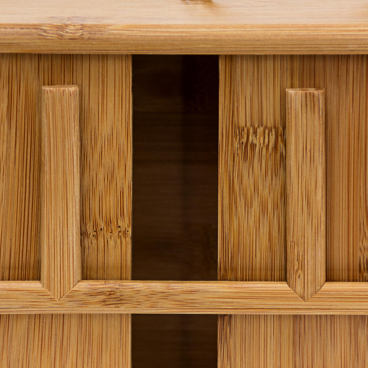 TEEBEUTELSPENDER - Hellbraun, Holz (33/22/9.5cm) - Relaxdays