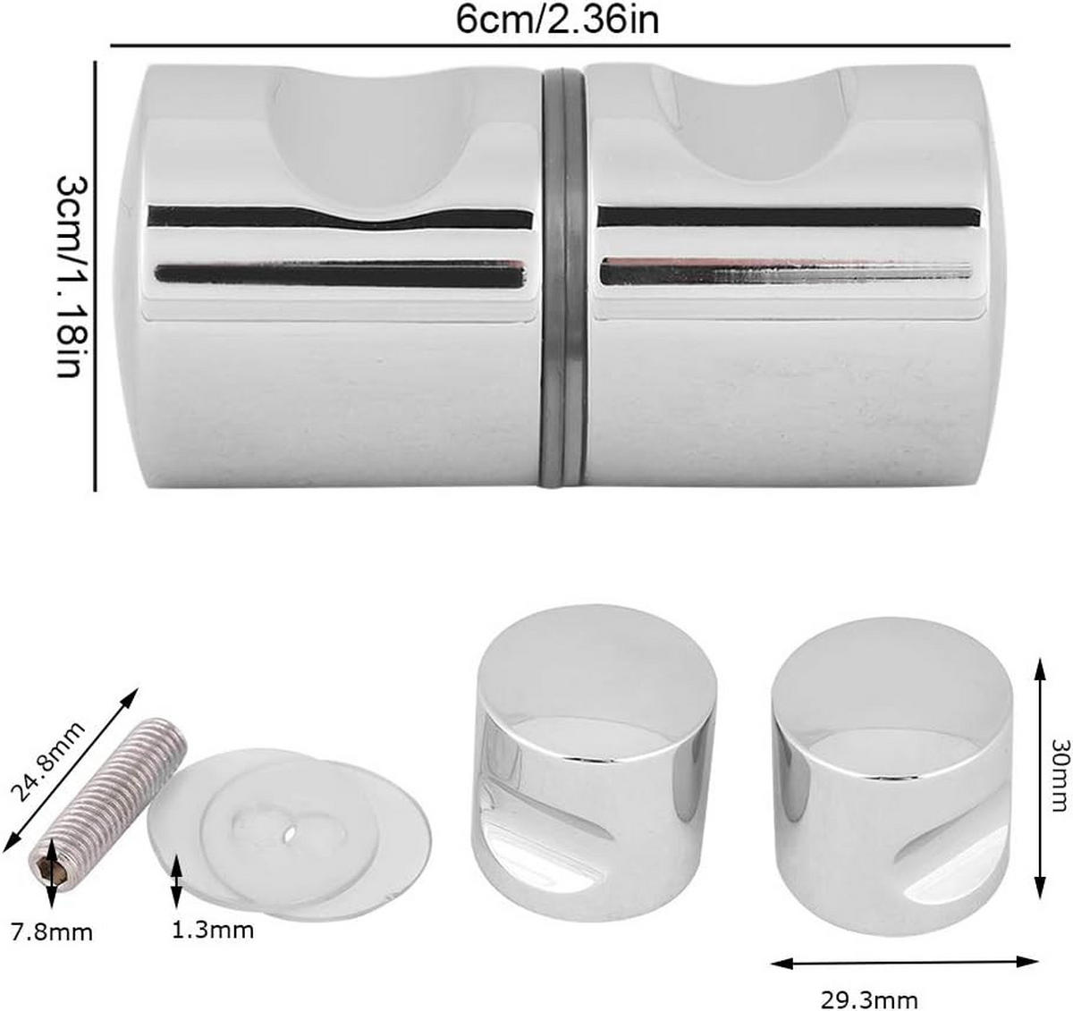 MÖBELGRIFF Chrom 1er-Set Aluminium - Silberfarben, Metall (3/3/6.2cm)