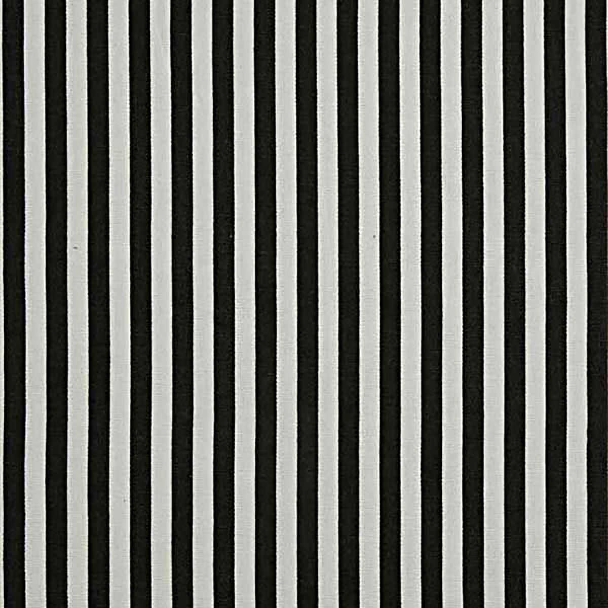BAUMWOLLSTOFF Meterware schwarz-weiß gestreift, 150 cm - Schwarz, Textil (150/100cm) - Homescapes