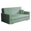 SCHLAFSOFA Viva Sonic IV - Türkis/Schwarz, Holz/Textil (173/85/100cm) - MIRJAN24