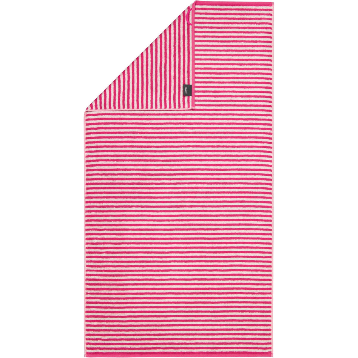DUSCHTUCH CAMPUS RINGEL 955 PINK - 22 - Rosa, Textil (70/140cm) - Cawoe
