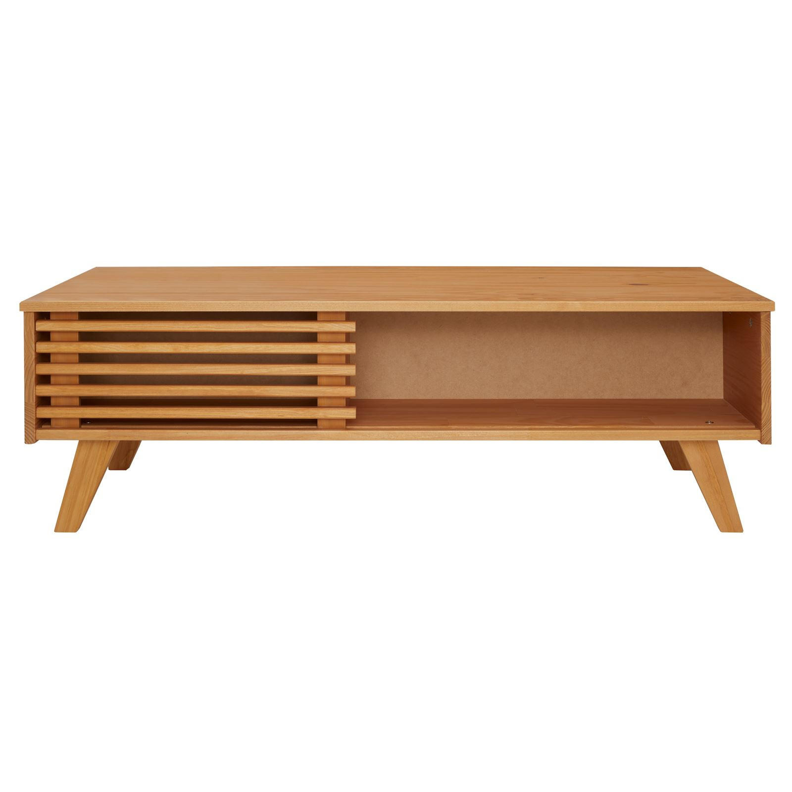 COUCHTISCH SEAN - Kieferfarben, Holz (47/110/36cm) - IDIMEX