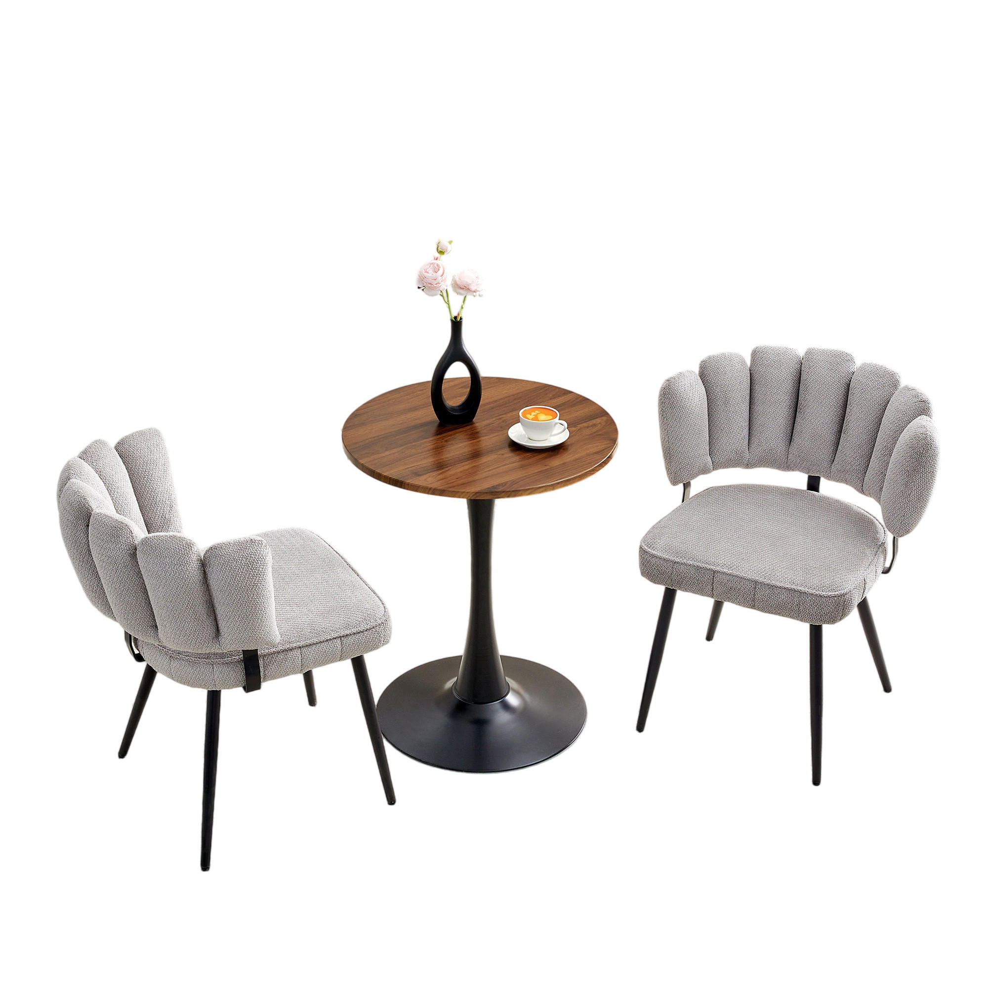 ComfortXL Essgruppe Grau 60x72x60 cm