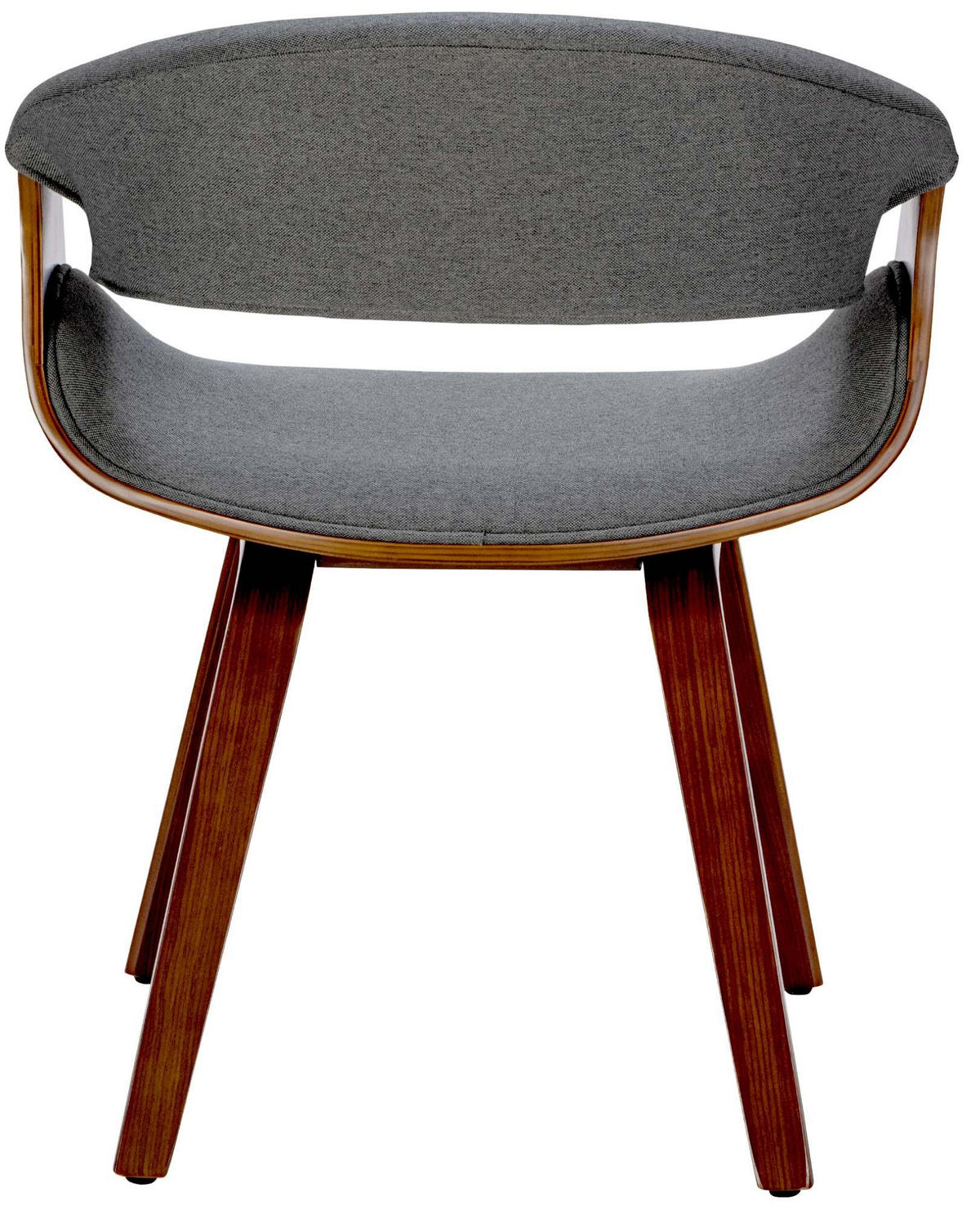 ESSZIMMERSTUHL Foley 76x62x52 cm walnuss/grau - Nussbaumfarben, Holz (62/76/52cm) - furnicato