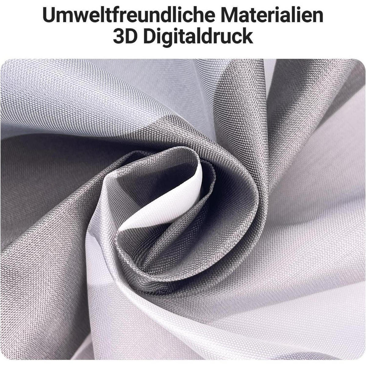 DUSCHVORHANG Water Droplets 280 x 200 cm Polyester Wasserabweisend Waschbar - Multicolor, Textil (280/200cm)