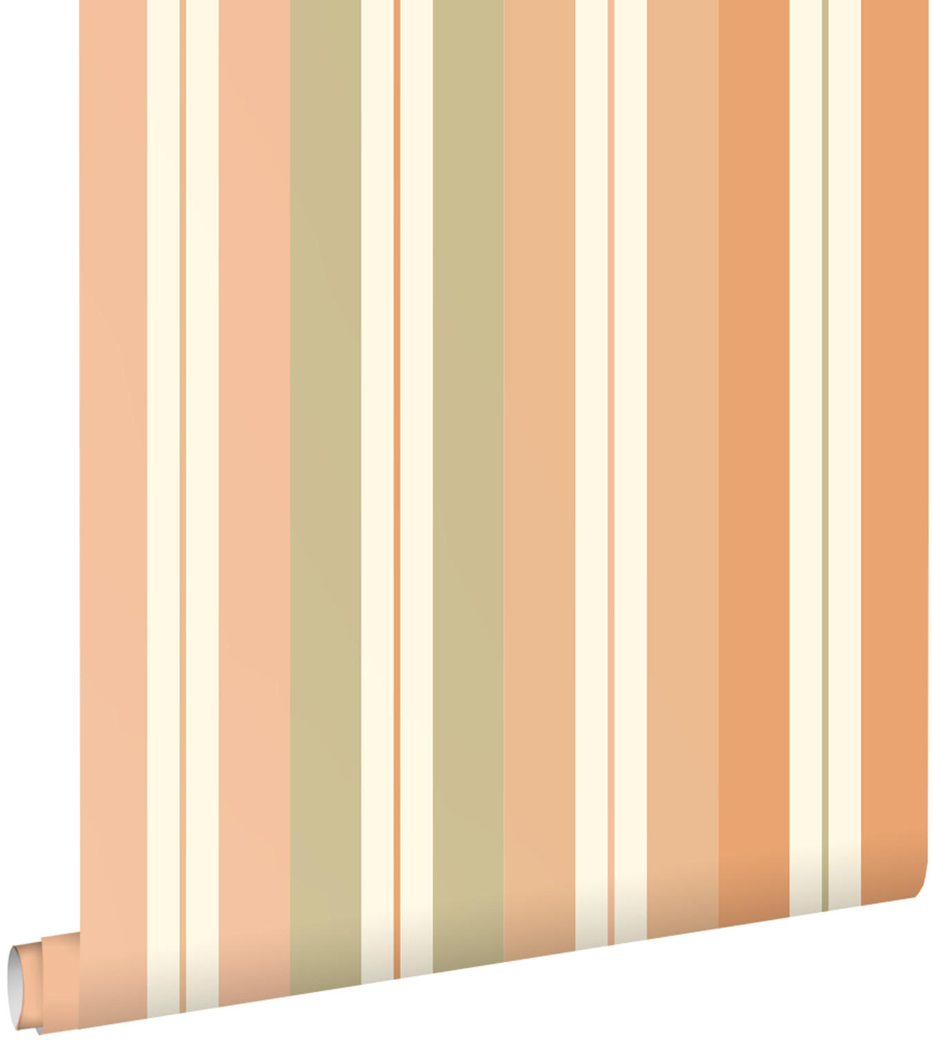 TAPETE Streifen 50 x 900 cm - Terracotta, Papier (50/900cm) - ESTAhome
