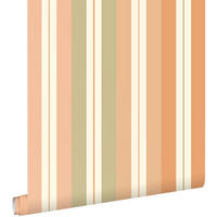 TAPETE Streifen 50 x 900 cm - Terracotta, Papier (50/900cm) - ESTAhome