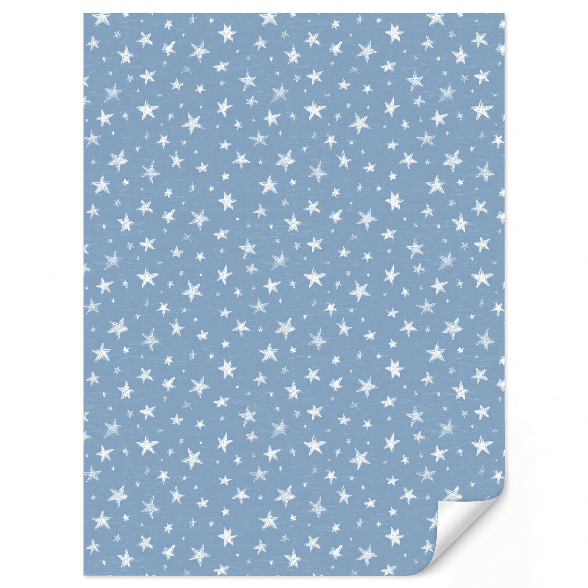 OnlyWow Kindertapete Hellblau 200x280 cm