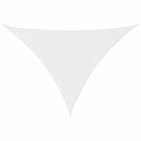 SONNENSEGEL Oxford-Gewebe Dreieckig 3x4x5 m Weiß - Weiß, Textil (400/300cm) - furnicato