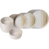 EINSTEIGER-SET Trio Creme 16er Set - Creme, Keramik (2/2/2cm) - Ritzenhoff Breker