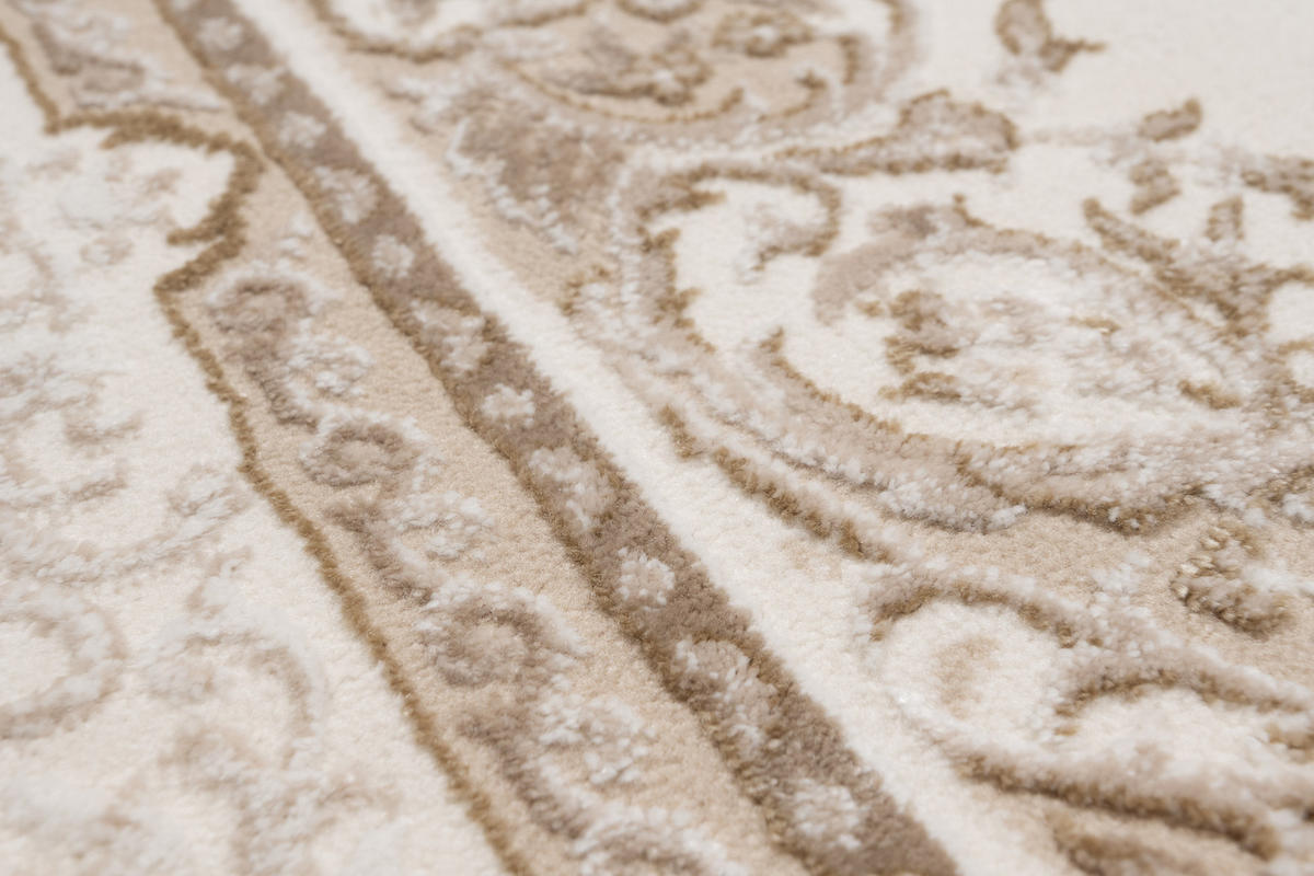 TEPPICH HERA Creme 160/230 cm - Creme, Textil (160/230cm) - Tapiso