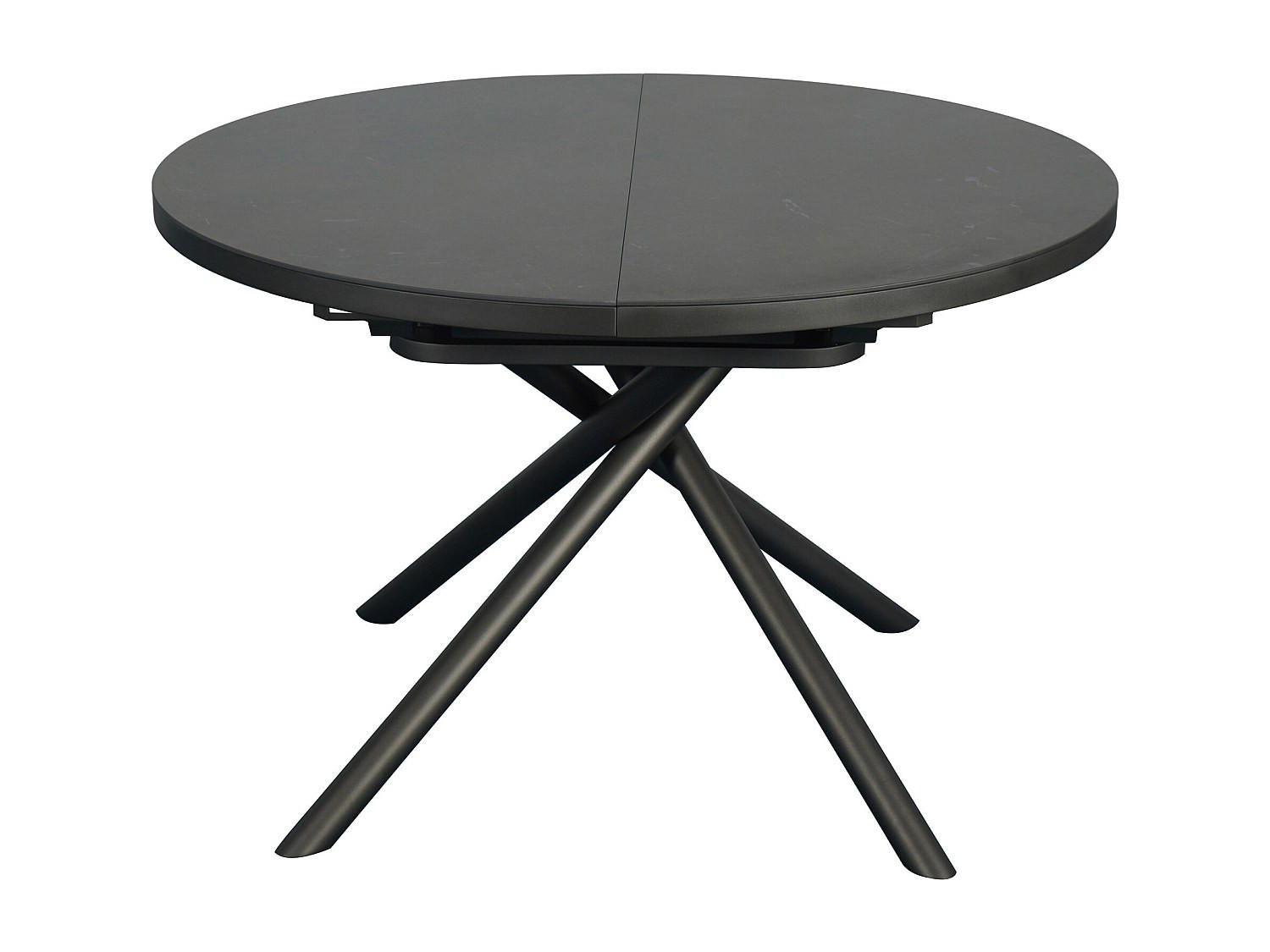 ESSTISCH - 4 Personen, 6 Personen - Holz, Platte, Keramik - Grau, Braun - FEROLA - Grau, Keramik/Holz (120/160/76cm) - Vente-Unique
