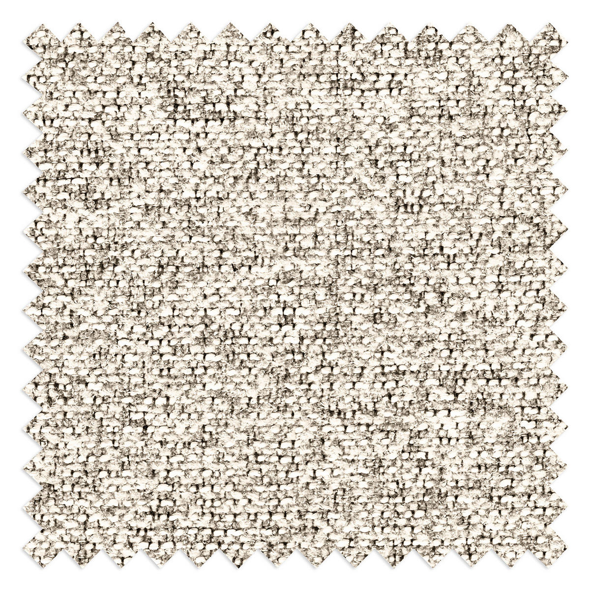 WOHNLANDSCHAFT - Strukturstoff - Creme/Schwarz, Kunststoff/Textil (333/187cm) - home24