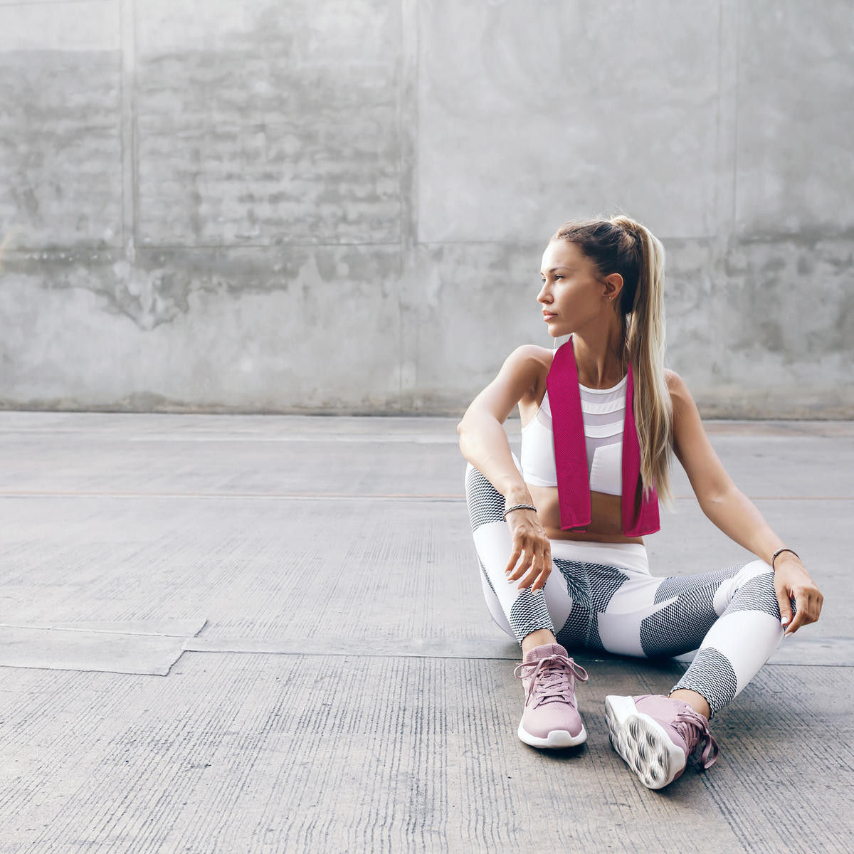 2XKÜHLHANDTUCH - Dunkelrot, Kunststoff/Textil (90/30cm) - Relaxdays