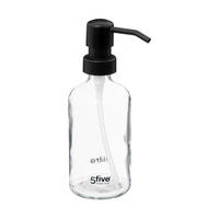 SEIFENSPENDER Glas 250 ml 8/0,2/18,2 cm - Transparent, Glas (0.2/18.2/8cm) - 5five Simply Smart